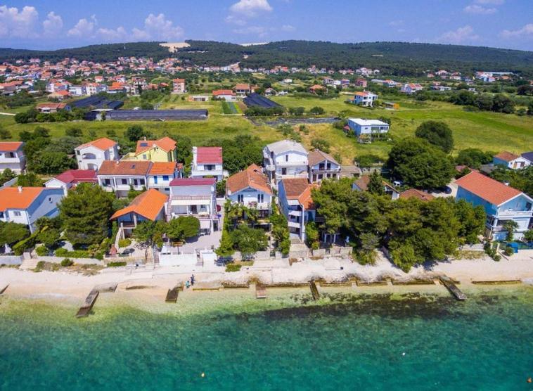 House First Row By The Sea Vila Bibinje Exterior foto