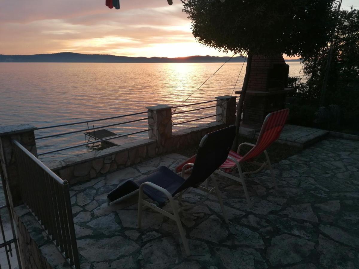House First Row By The Sea Vila Bibinje Exterior foto