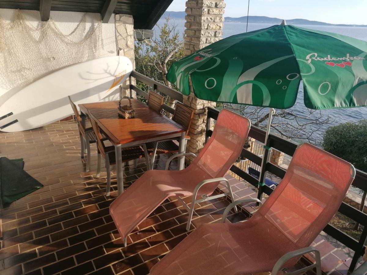 House First Row By The Sea Vila Bibinje Exterior foto