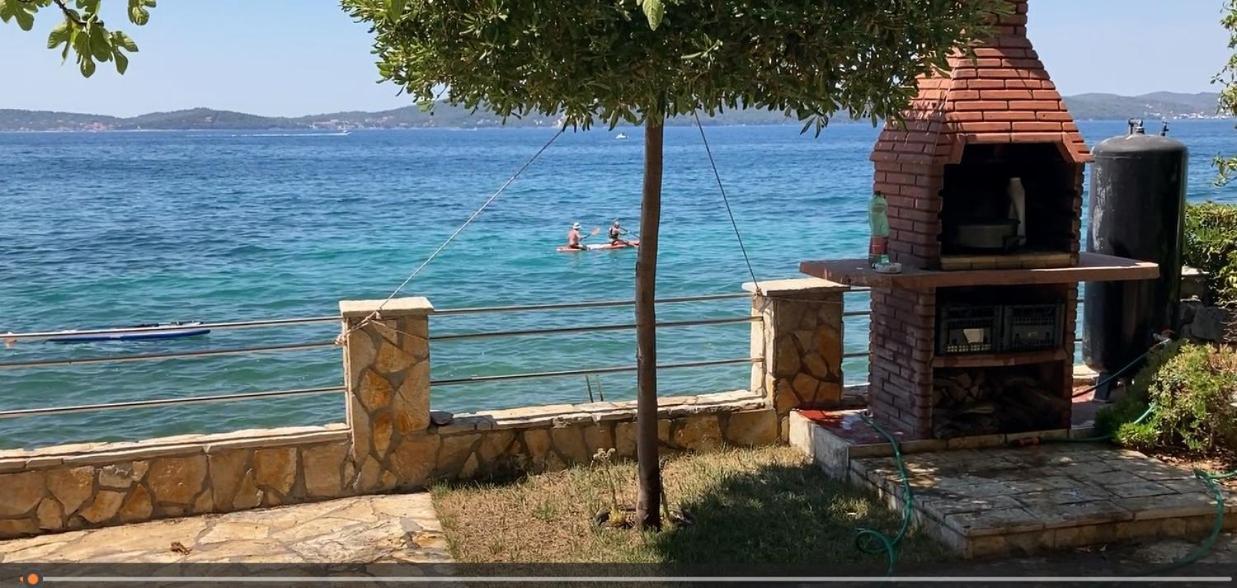 House First Row By The Sea Vila Bibinje Exterior foto
